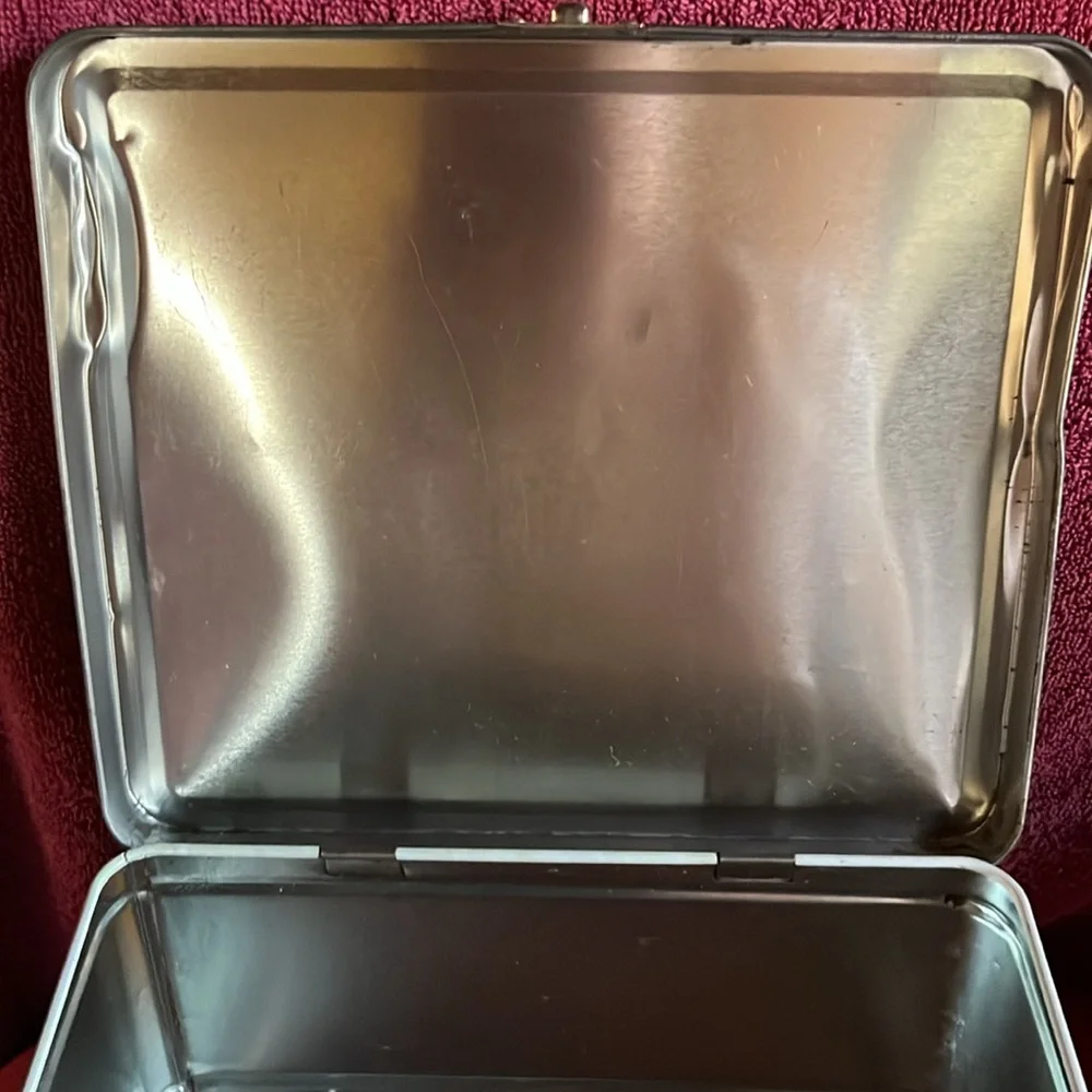 Vintage Chip the Bay Bridge Chicken lunch box, San Francisco  Colorful